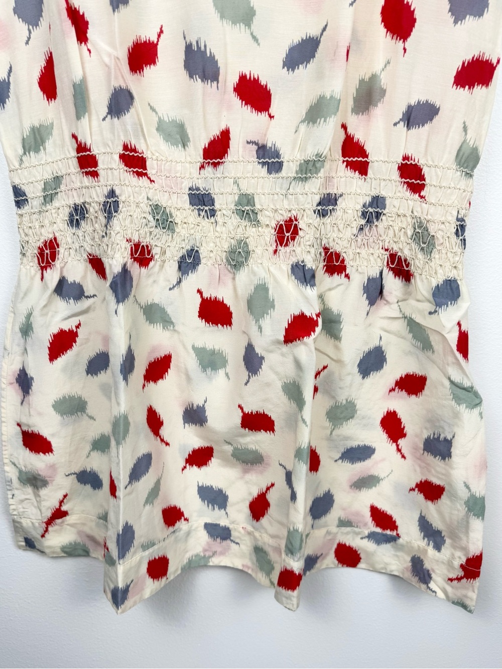 Anthropologie E by Elouise Drop Waist Sleeveless Print Dress Size Small - Picture 4 of 16